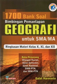 Image of 1700 Bank Soal Bimbingan Pemantapan Geografi untuk SMA