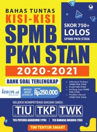Image of Bahas Tuntas Kisi-kisi SPMB PKN STAN 2020-2021